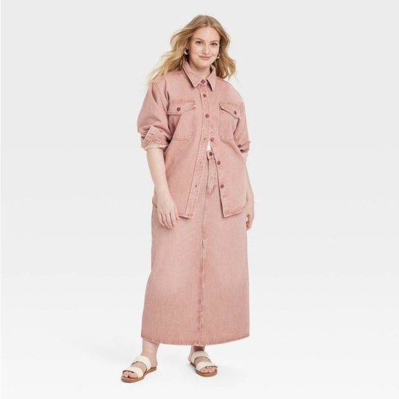 Women's Denim Shacket - Universal
Thread™ Clay Pink new - Picture 2 of 9